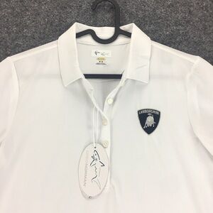 Lamborghini Shield Polo Shirt Collaboration Greg Norman  Polo Woman’s SZ Medium